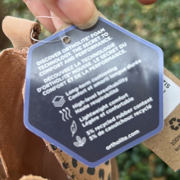 NEW TOMS Everly Women's Tan Cream Leopard Print Side Cut Slip On Ankle Boots - Picture 13 of 14